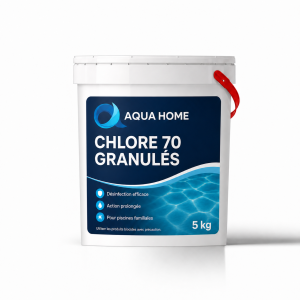 Chlore 70 granulés 5kg